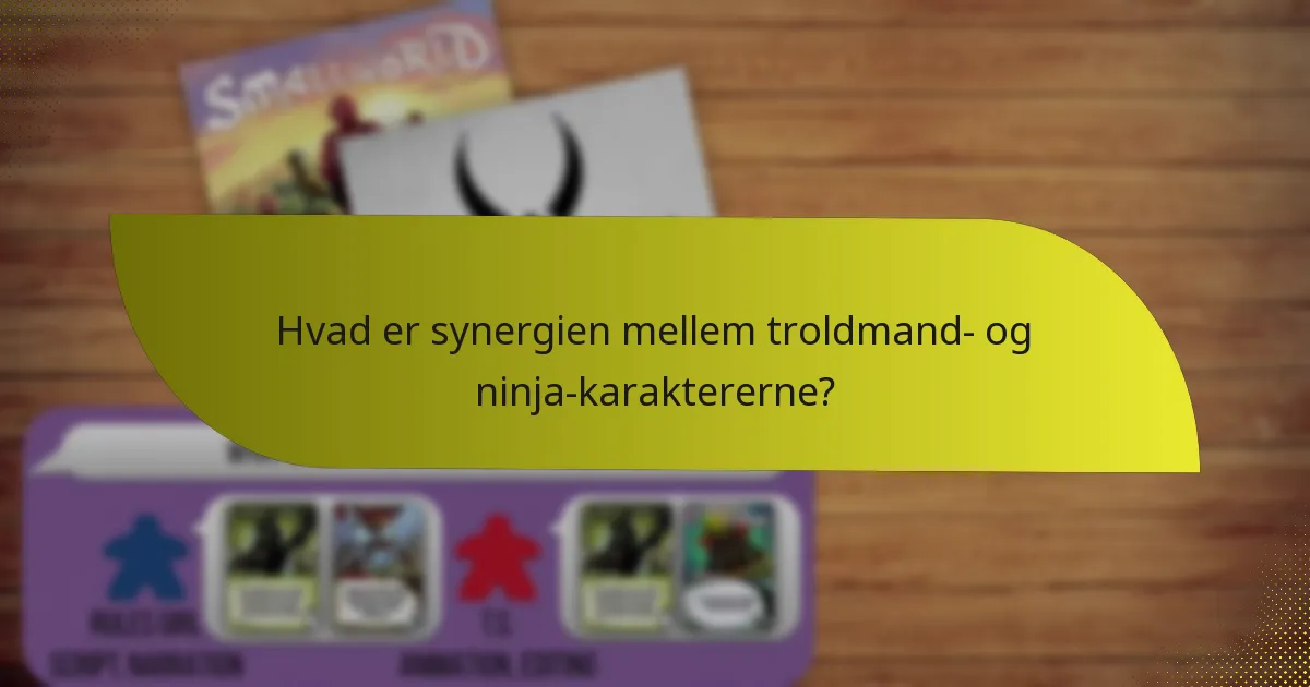 Hvilke taktikker bør spillere bruge med troldmand- og ninja-kombinationen?