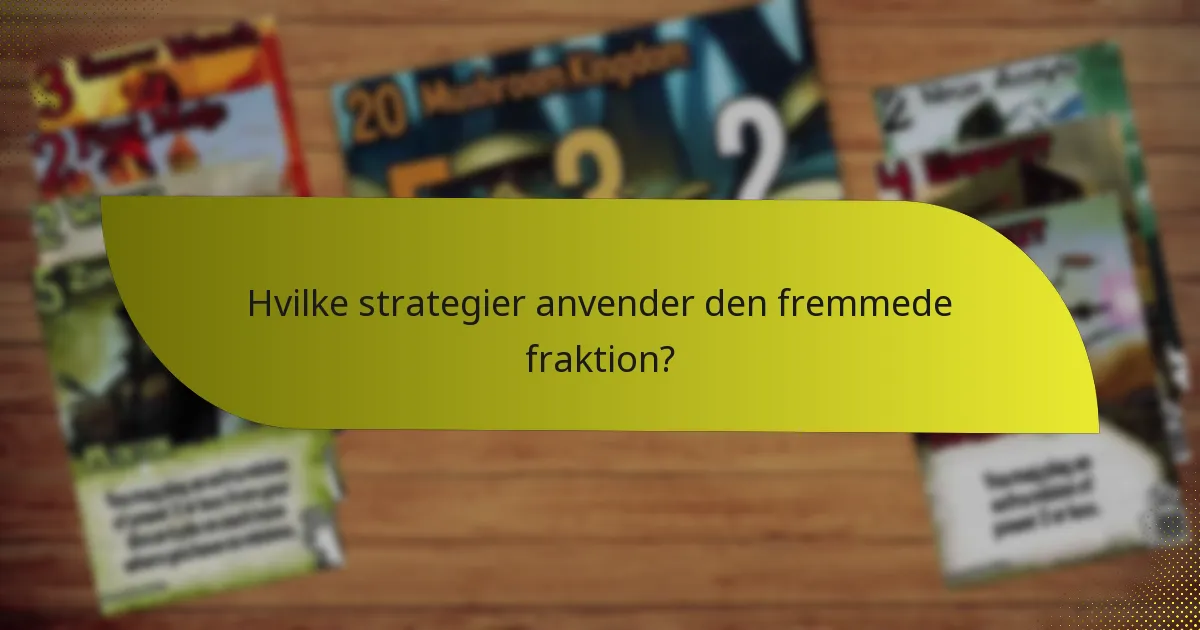 Hvordan sammenlignes den fremmede fraktion med andre?